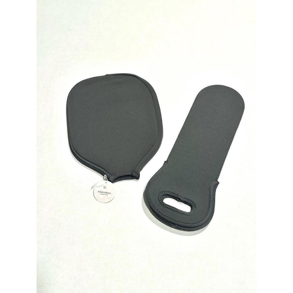 NWT Made for Retail Pickleball Paddle Cover and Ball/Wine Case Set Black Zipper - Picture 2 of 5